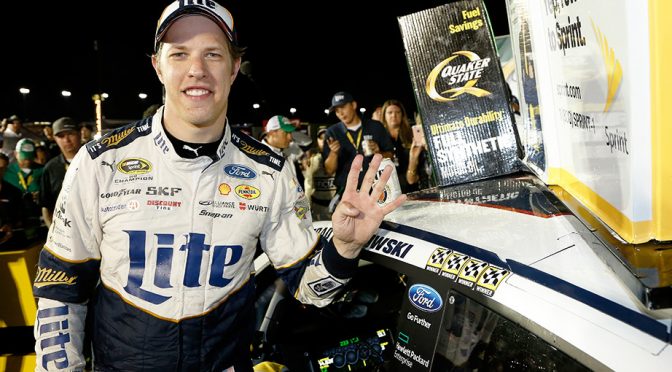How Keselowski's 'right-switch' led him to victory No. 4 of 2016