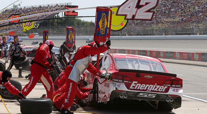 Featured Image for No. 42 Sprint Cup team penalized after Michigan
