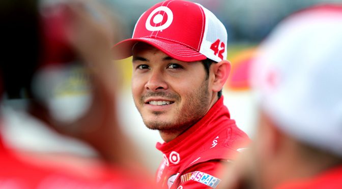 Larson sweeps all three Sprint Cup practices at New Hampshire
