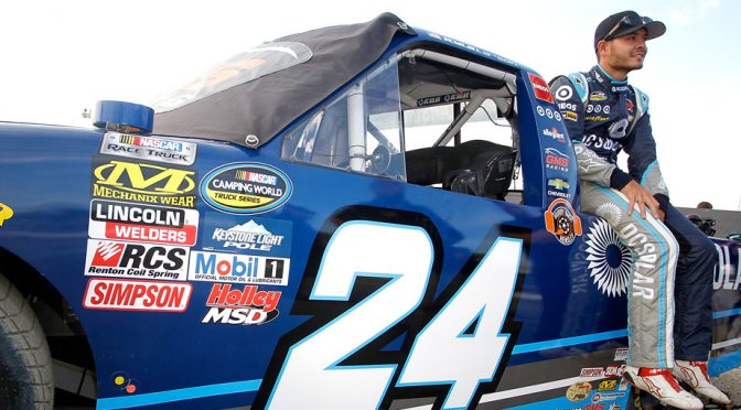 Featured Image for Larson bounces back to win at Eldora dirt track