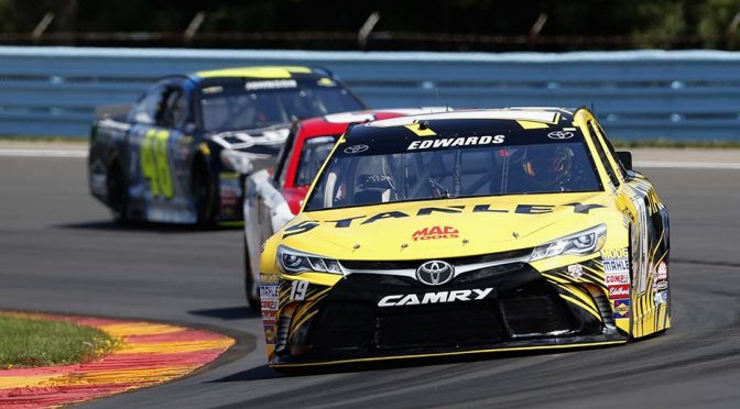 Starting lineup for Cheez-It 355 at The Glen