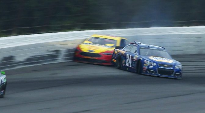 Logano, Elliott involved in crash at Pocono