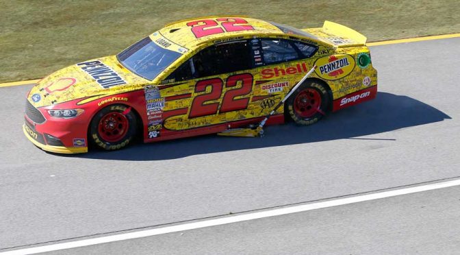 Featured Image for Why Joey Logano's jack stuck to his car