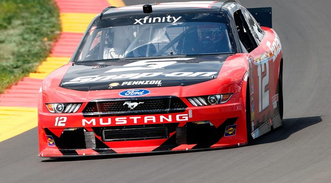 Featured Image for Logano wins XFINITY Series' Coors Light Pole Award at The Glen
