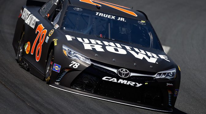 Truex leads speedsters in first practice at Michigan