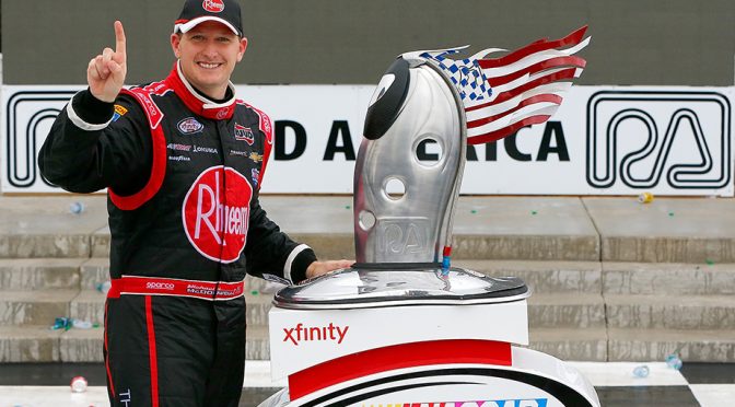 Featured Image for McDowell earns first XFINITY Series win at Road America
