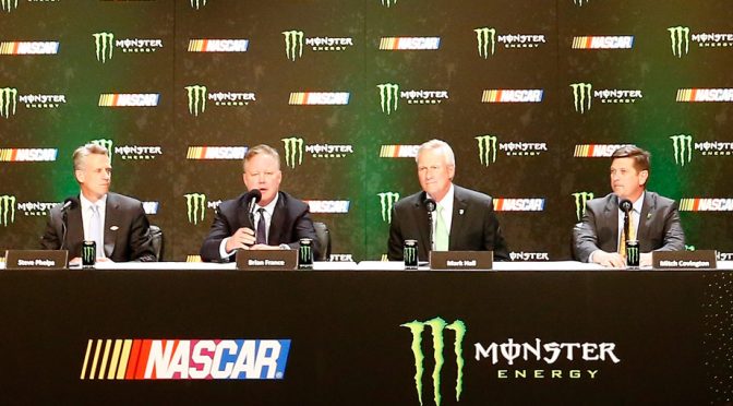 France: 'Edgy, fun brand' drew NASCAR, Monster Energy together