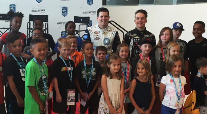 Nemechek, Poole help kick off new NASCAR kids program