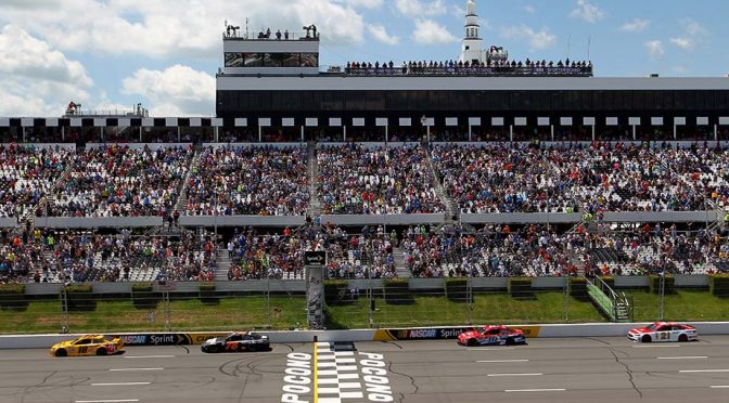 Full schedule for Pocono and Iowa