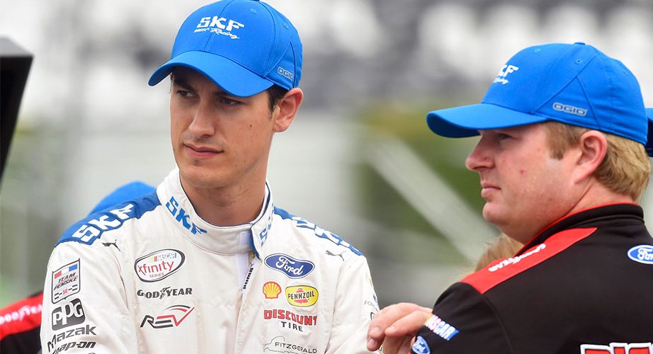 Meet Tab Boyd, Joey Logano's spotter Official Site Of NASCAR