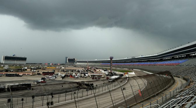 Texas Sprint Cup Series action delayed due to rain