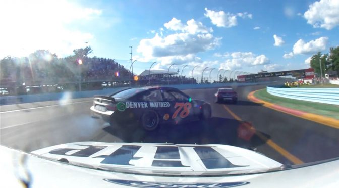 Late spin yields post-race contact between Keselowski, Truex Jr.