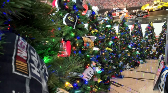 Fans score NASCAR swag at annual UnDeck the Hall