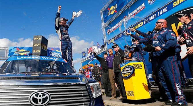 William Byron wins at Loudon in Chase opener