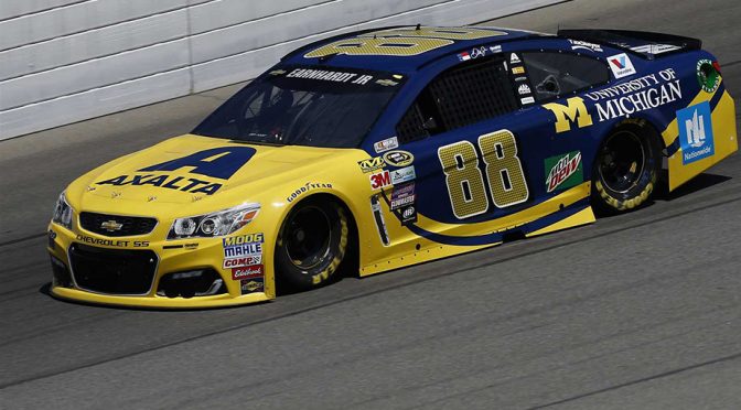 Starting lineup for the Pure Michigan 400