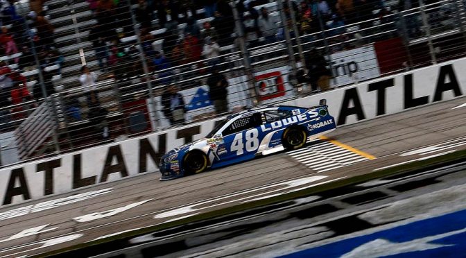 Johnson survives for soggy Atlanta win