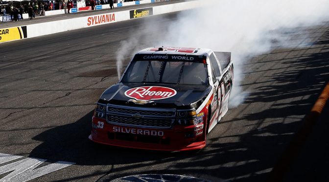 Dillon dominates Loudon, wins 500th Truck Series event
