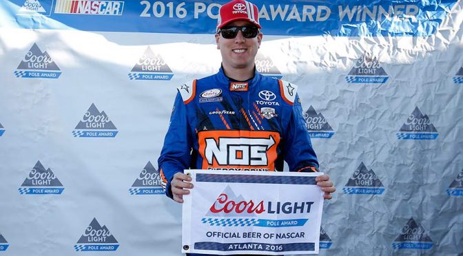 Featured Image for Kyle Busch lands XFINITY Coors Light Pole in Atlanta