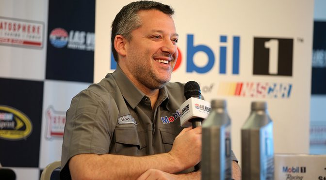 Featured image for Stewart all smiles, but itching for return to racing