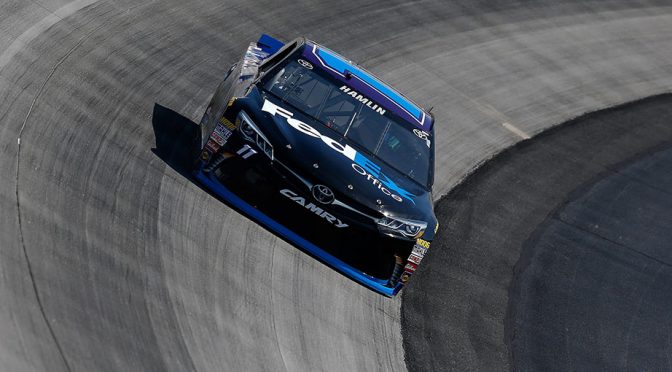 Featured Image for Hamlin hurries, tops final Dover practice