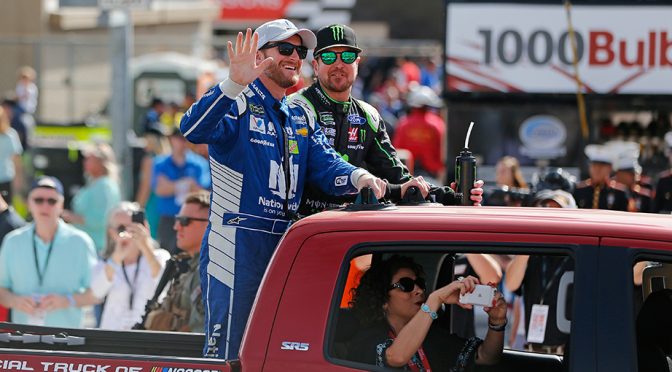Featured image for Tributes to Dale Earnhardt Jr. pour in from fellow NASCAR drivers