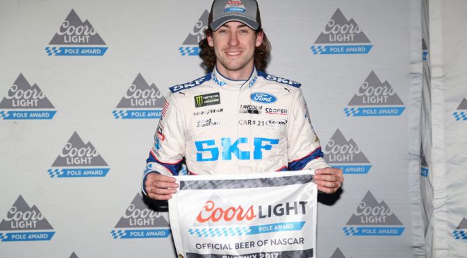 Ryan Blaney wins Coors Light Pole at Phoenix