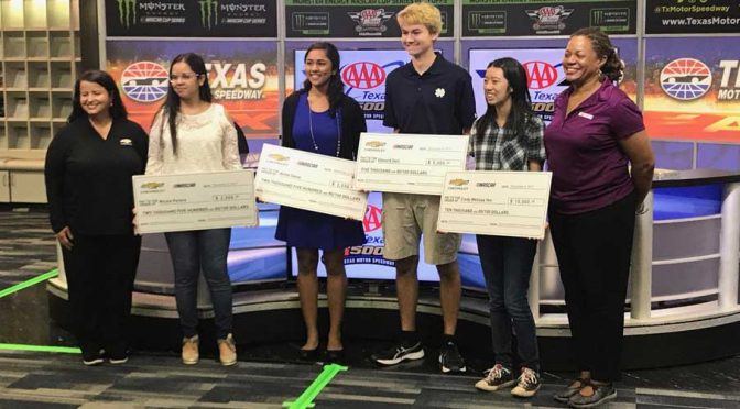 NASCAR Chevrolet Diversity scholarship honors innovators