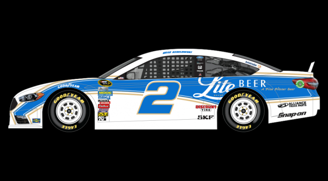Keselowski's Darlington paint scheme revealed