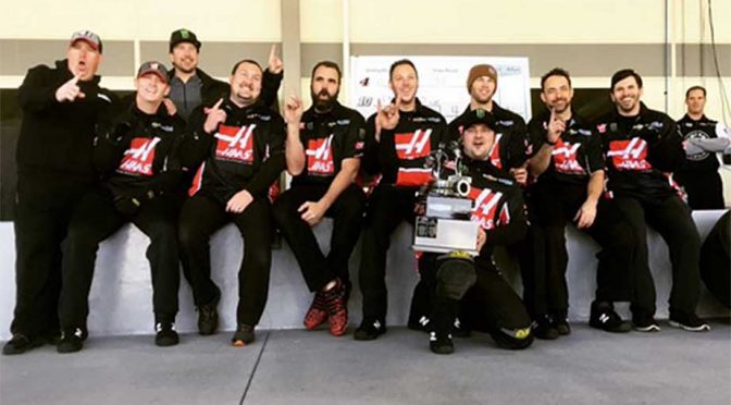 No. 41 team conquers SHR's Pit Crew Throwdown