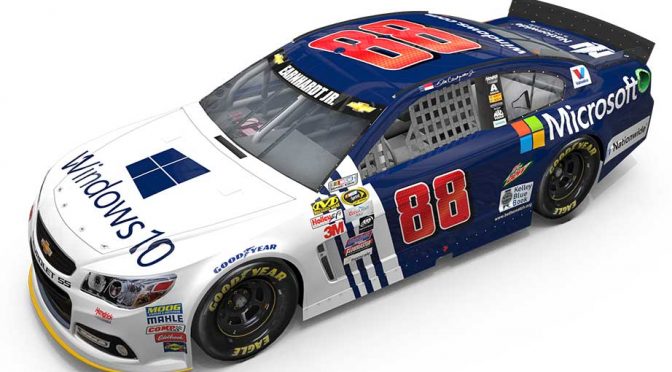 NASCAR provides a proving ground for Microsoft