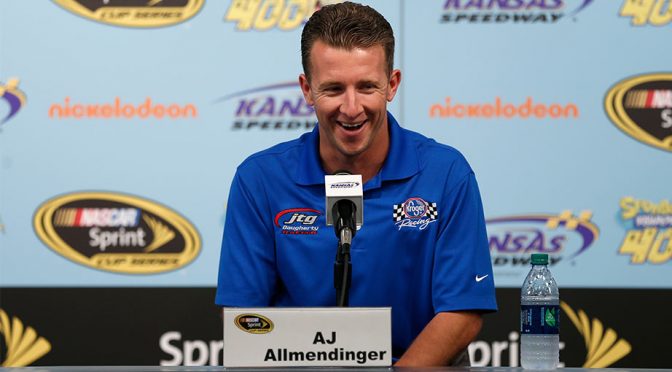 Allmendinger signs extension with JTG Daugherty