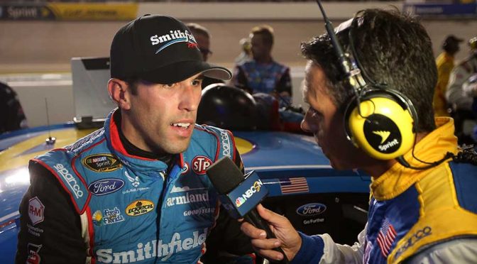 Almirola, Larson come up short in Chase bids
