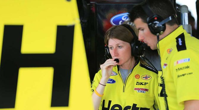 From NASA to NASCAR: Mueller makes her mark
