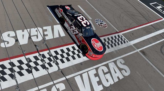 Austin Dillon dominates Las Vegas, wins Boyd Gaming 300