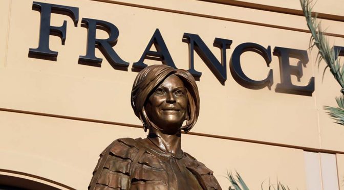 Halifax Health honors Betty Jane France with statue
