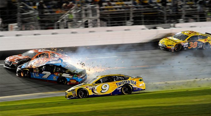 Featured Image for Wreck leaves Burton, Bowman on outside of Daytona 500 field