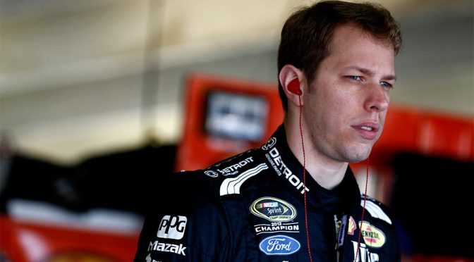 Keselowski discusses racing safety on Twitter