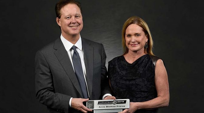 Anne B. France honored with inaugural Landmark Award