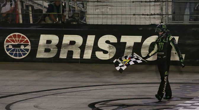 Kyle Busch capitalizes on G-W-C finish to win at Bristol