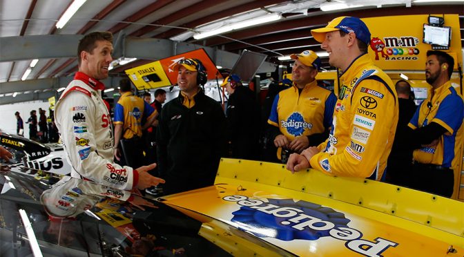 Busch, Edwards appear to have put Richmond issue in past