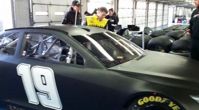 Scenes from Day 1 of Charlotte tire test