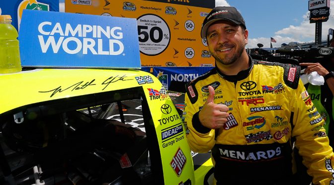 Featured Image for Matt Crafton wins Truck race at Charlotte