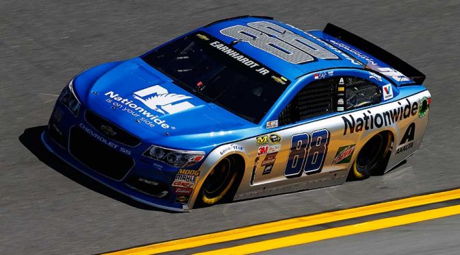 Logano, Dale Jr. lead Saturday Daytona 500 practices