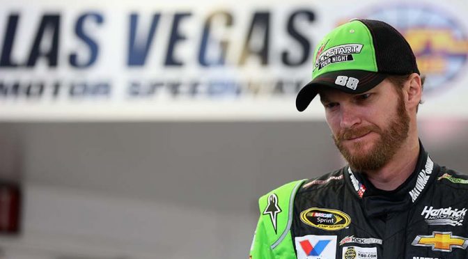 Featured image for Dale Jr. likes odds, has car for Las Vegas win