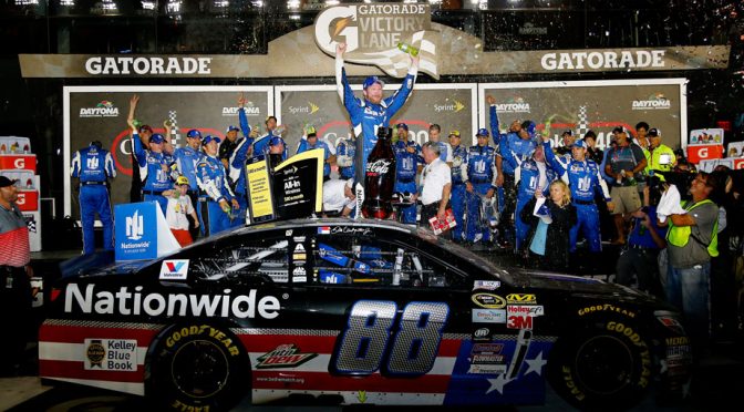 Featured Image for Dale Earnhardt Jr. wins at Daytona