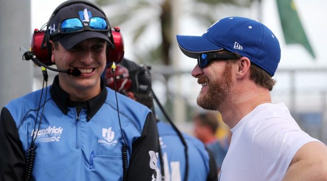 Junior: 'I'm not mad at Greg (Ives)' for fuel miscue