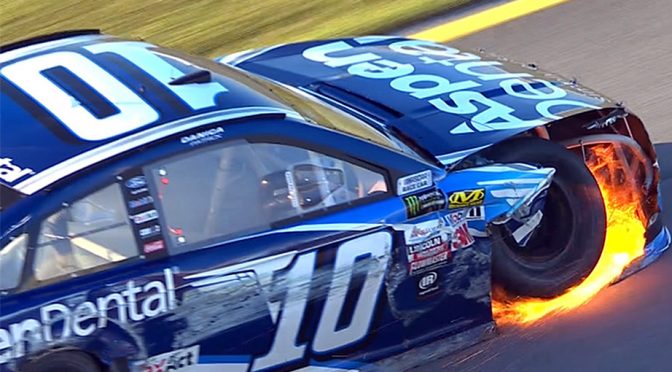Featured image for Danica Patrick’s day ends early following Miami wreck