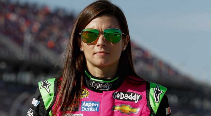 Danica, car support breast cancer awareness