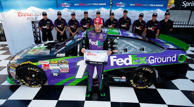 Hamlin wins Coors Light Pole at Bristol