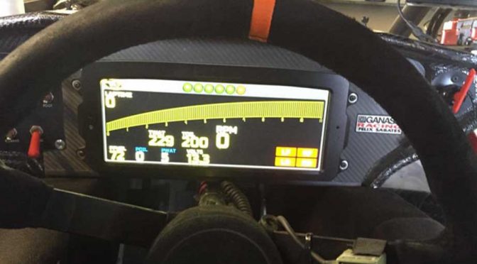 NASCAR Sprint Cup teams test digital dashboard